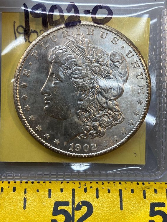 (I-826) 1902-O MORGAN DOLLAR (BRILLIANT UNCIRCULATED)