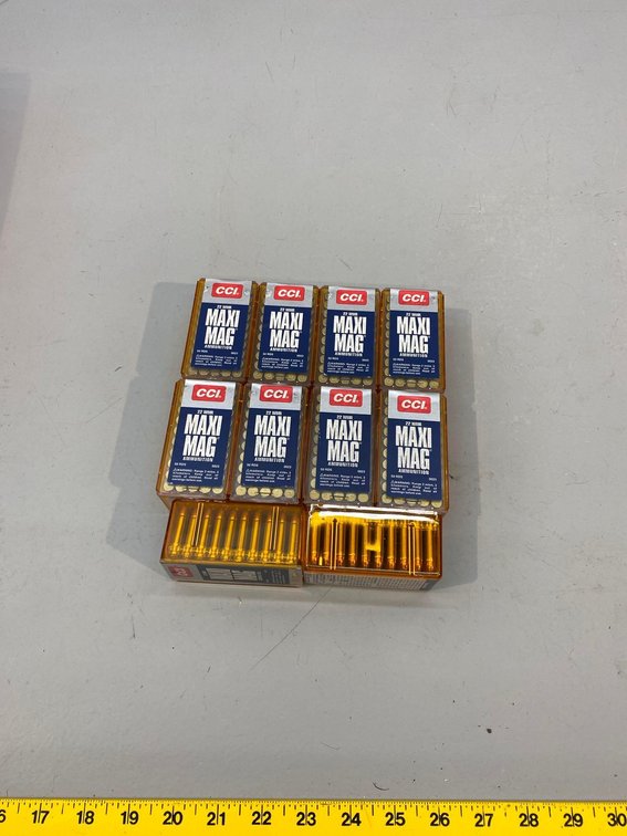 (I-358) [10] BOXES OF 50 CCI .22 WMR CARTRIDGES