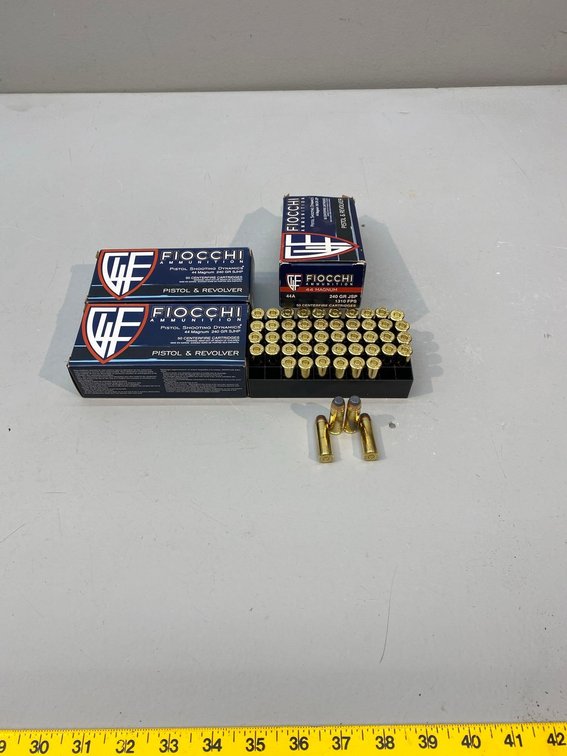 (I-463) [3] BOXES OF .44 MAG ROUNDS