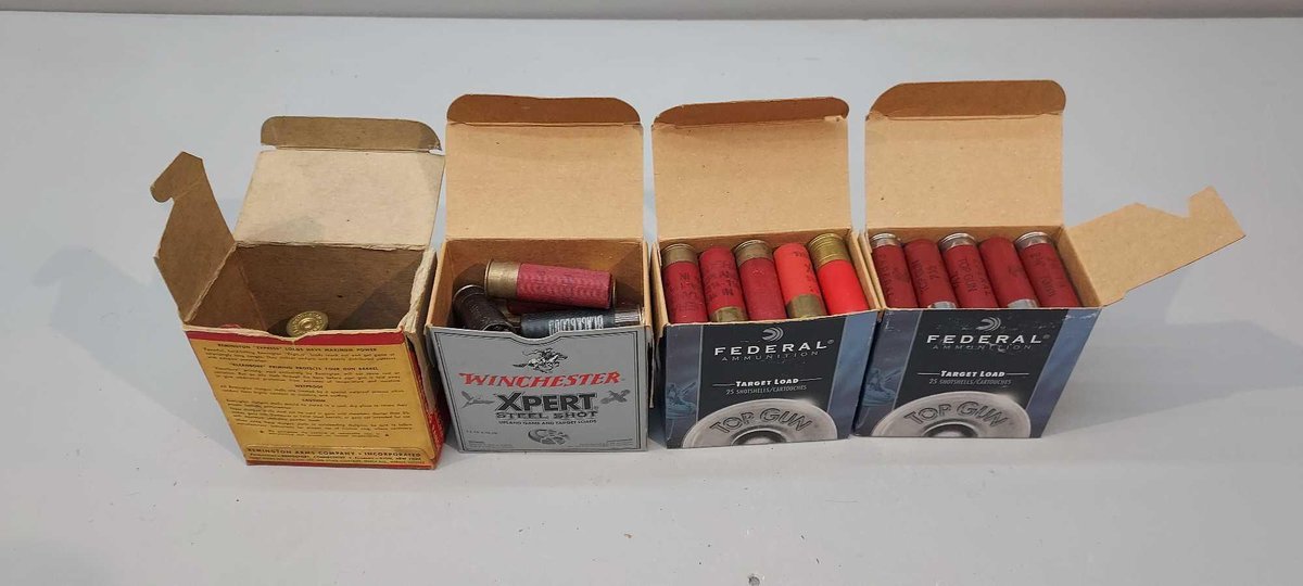 (I-2309) [76] ROUNDS OF ASSORTED SHOT SIZE 12 GA SHELLS