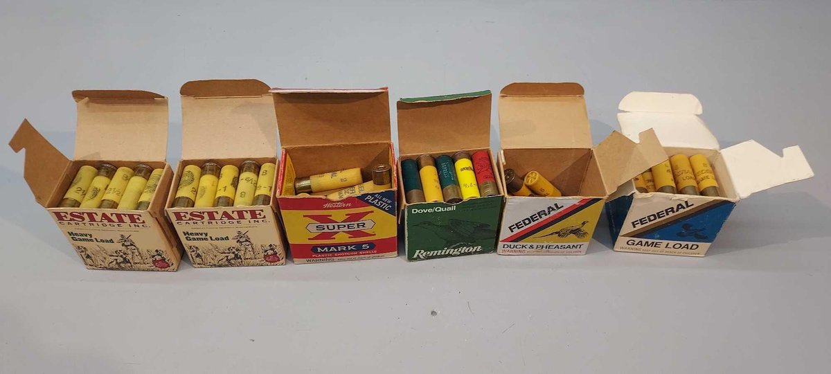 (I-2310) [122] ROUNDS OF ASSORTED SHOT SIZE 20 GA SHOTGUN SHELLS