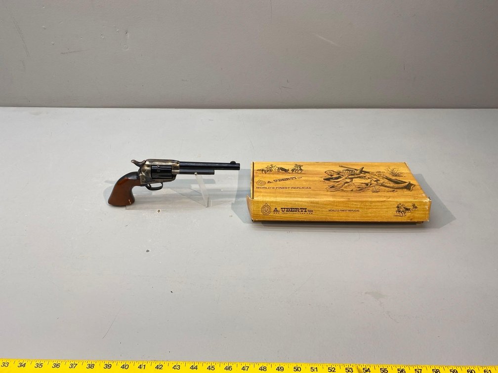 (I-469) UBERTI .38 COLT & S&W REVOLVER, SN:J51423