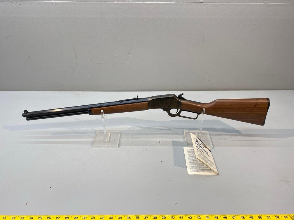 (I-471) MARLIN 1894 CBC 38 SPECIAL COWBOY COMPETITION LEVER ACTION RIFLE, 2002 MODEL, LIKE NEW CONDI