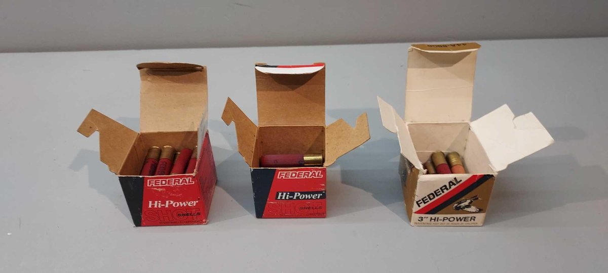 (I-2328) [36] ROUNDS OF ASSORTED SHOT SIZE .410 GA. SHELLS