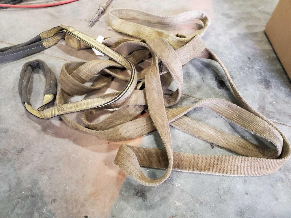 (I-16) (LOCATED IN MORRIS, MN) ​​​​​​​ASSORTMENT OF SLINGS, EYE ON EACH END (FOR MORE INFO AND LOCAT