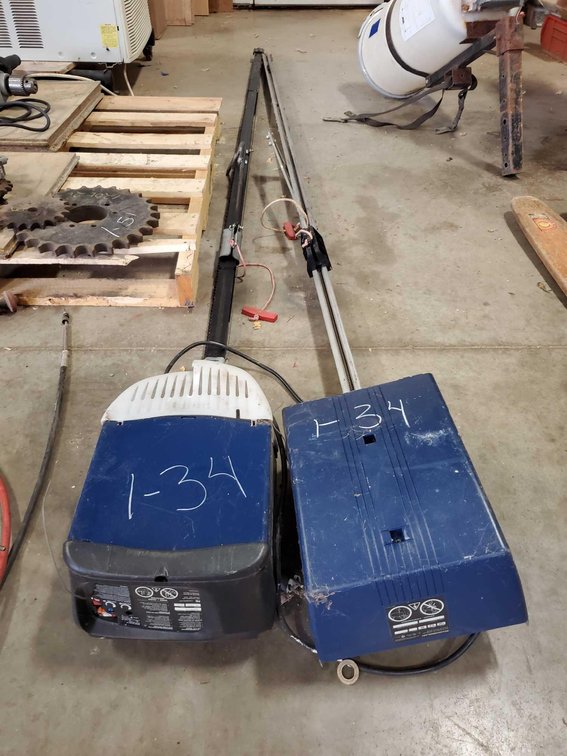 (I-34) (LOCATED IN MORRIS, MN) ​​​​​​​[2] GARAGE DOOR OPENERS, NO REMOTES (FOR MORE INFO AND LOCATIO