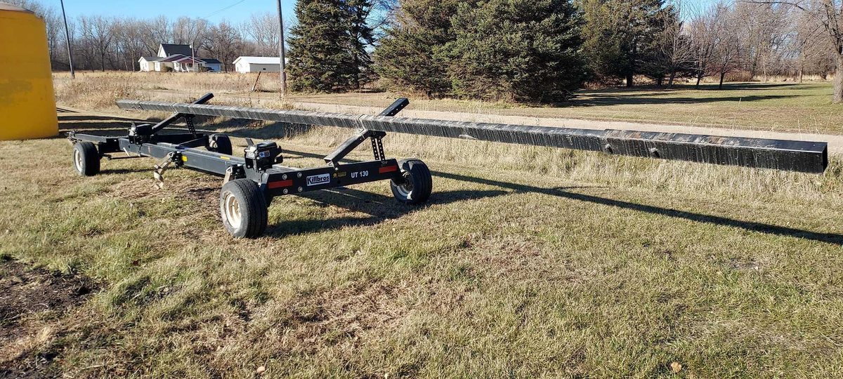 (I-1627) KILL BROTHERS HEAD TRAILER, 4 WHEELS, WILL FIT 35' HEAD