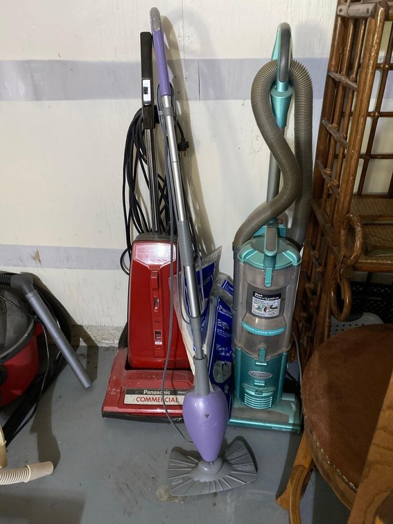 [2] VACUUMS AND A DUSTER