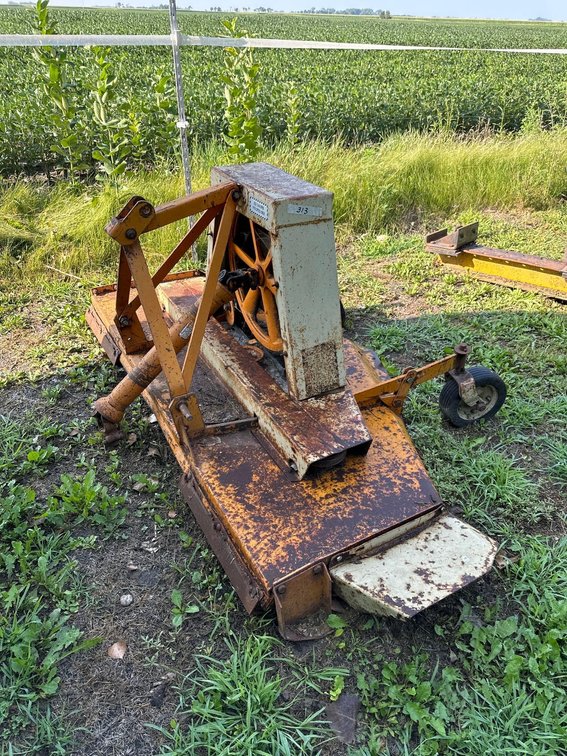 (I-313) WOODS MODEL RM306 PULL BEHIND MOWER WITH 72" DECK