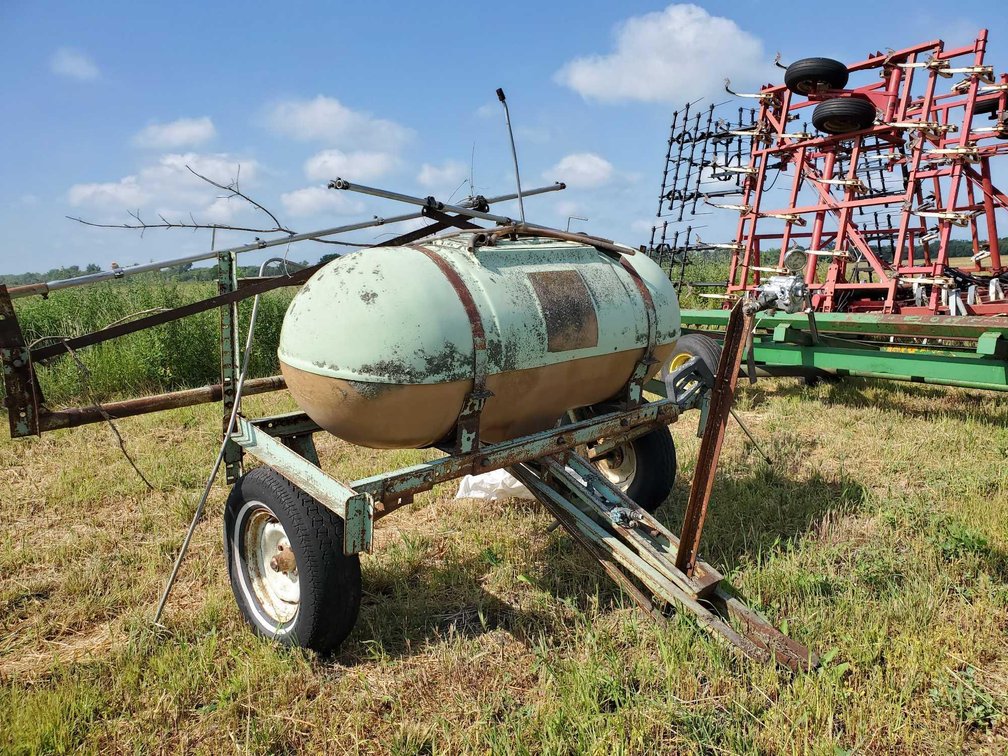 (I-30A) PULL TYPE SPRAYER TRAILER