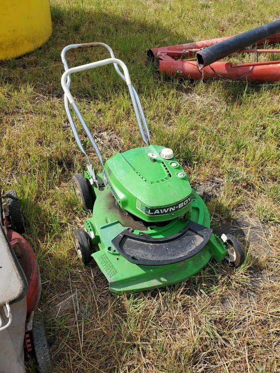 (I-47A) (2) LAWN BOY PUSH MOWERS