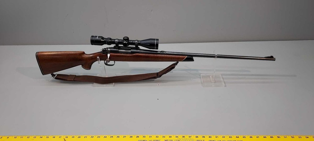 (I-408C) REMINGTON MODEL 722 BOLT ACTION .222 CAL RIFLE WITH SCOPE, SN# 208069