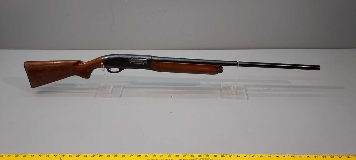 (I-410C) REMINGTON MODEL 878 SEMI AUTO 12 GAUGE SHOTGUN, SN# 37585L