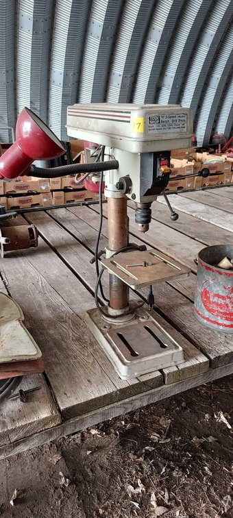 TOOLSHOP 10" 5-SPEED DRILL PRESS