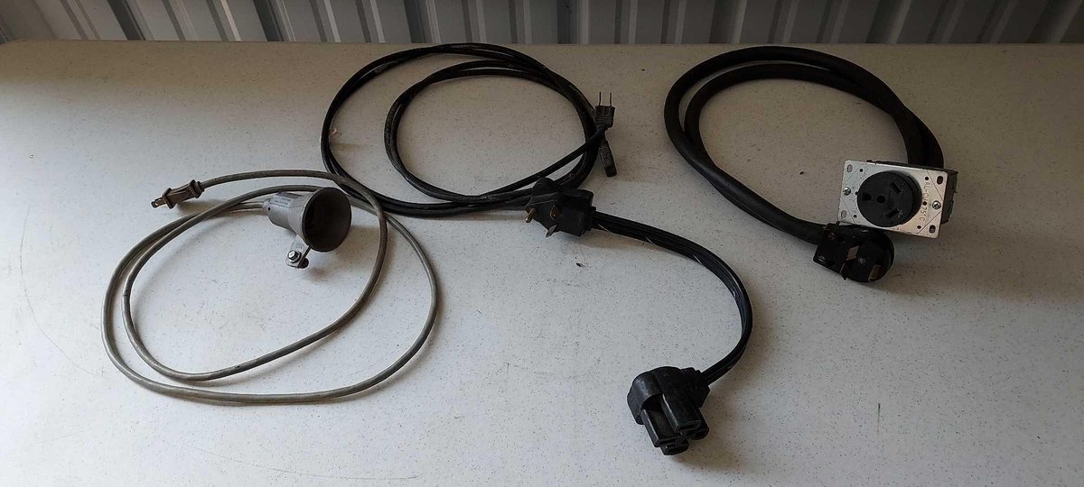 125V CORD, 30M50F ADAPTER CORD, AND MORE