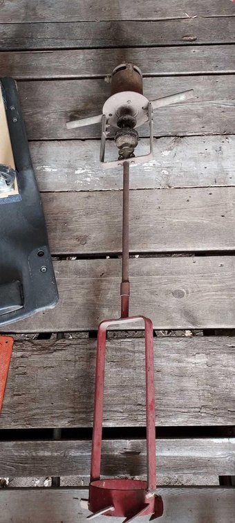 VINTAGE ICE AUGER
