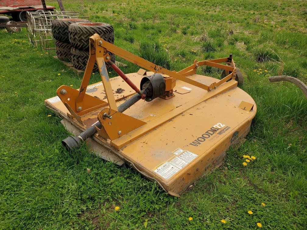 WOODS BRUSHBULL 72" 3 PT MOWER, 540 PTO