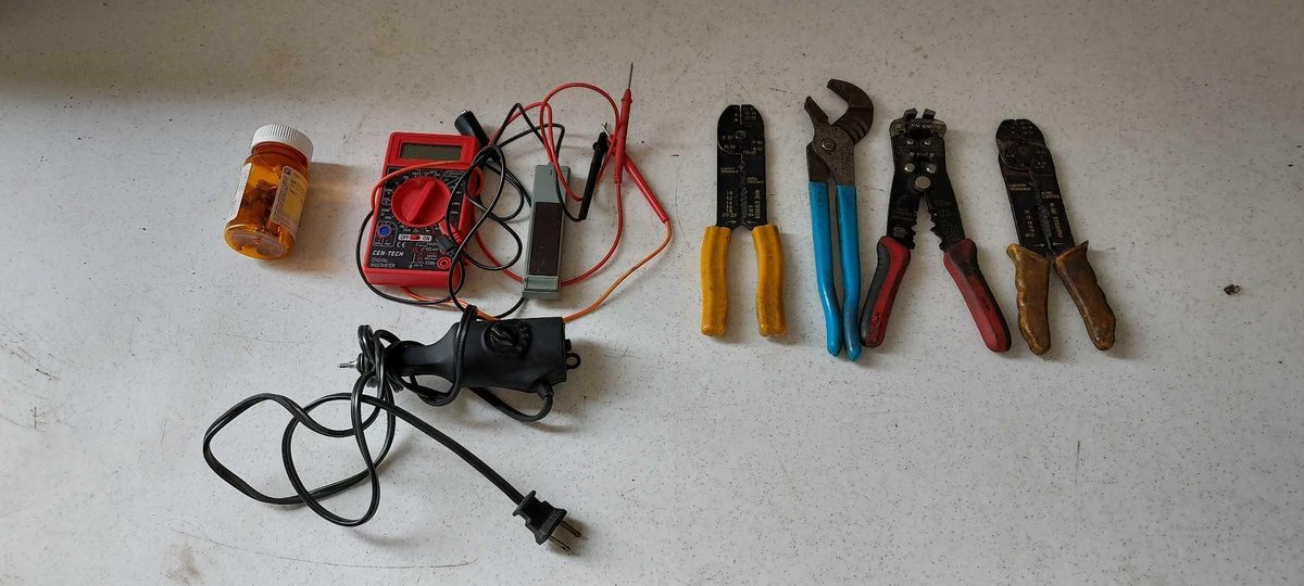 ELECTRICAL TESTERS, WIRE STRIPPERS, AND MISC