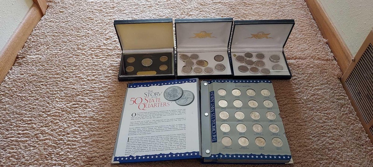 ASSORTMENT OF UNCIRCULATED U.S. QUARTERS