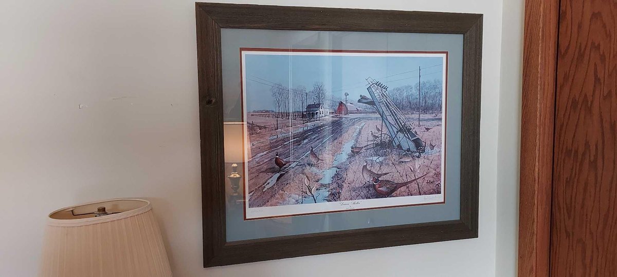 "LEAVIN' SHELTER" LES KOUBA ARTIST PROOF PRINT