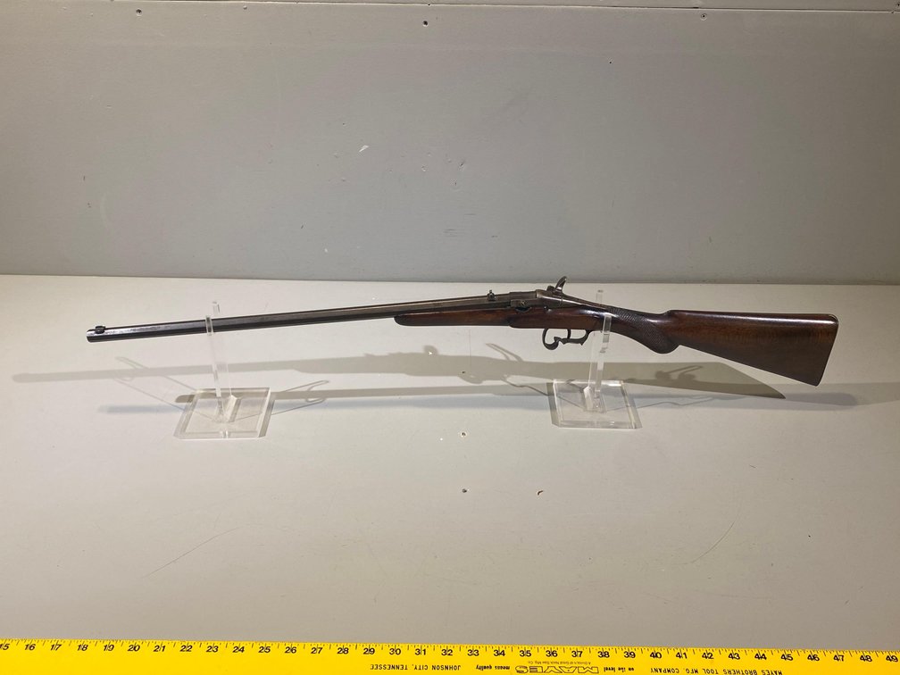 SINGLE SHOT .22 CAL RIFLE (UNKNOWN MAKE & MODEL), OCTAGONAL BARREL