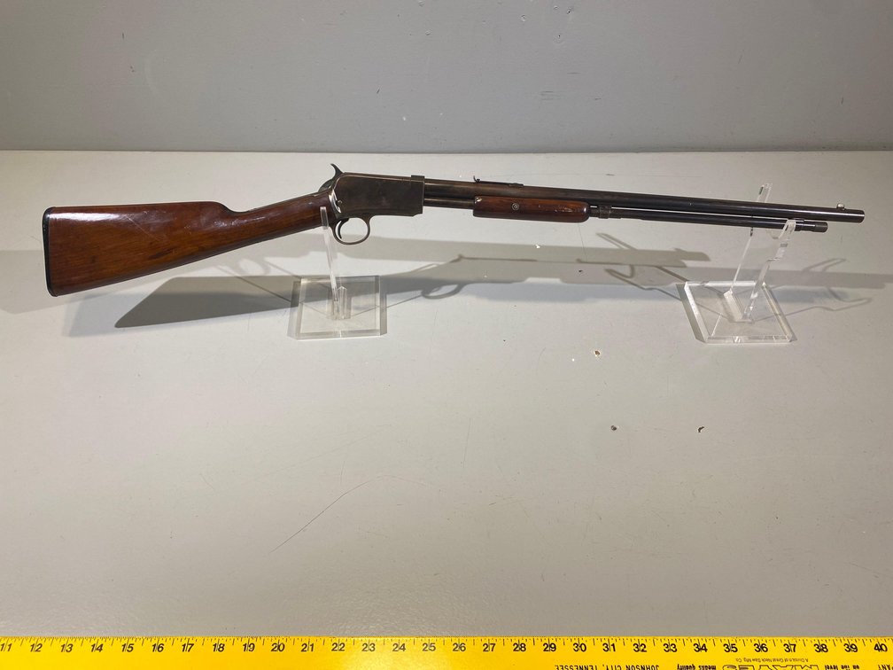 WINCHESTER MODEL 1906 PUMP ACTION .22 SL/LR RIFLE, SN# 124278