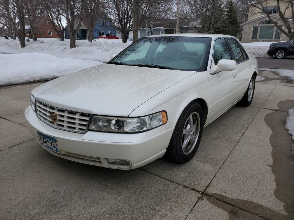 (TITLE) 2003 CADILLAC STS 4 DOOR SEDAN, 94,509 MILES, PW\PL\PSEATS, AUTO TRANS, HEATED SEATS, CD\TAP
