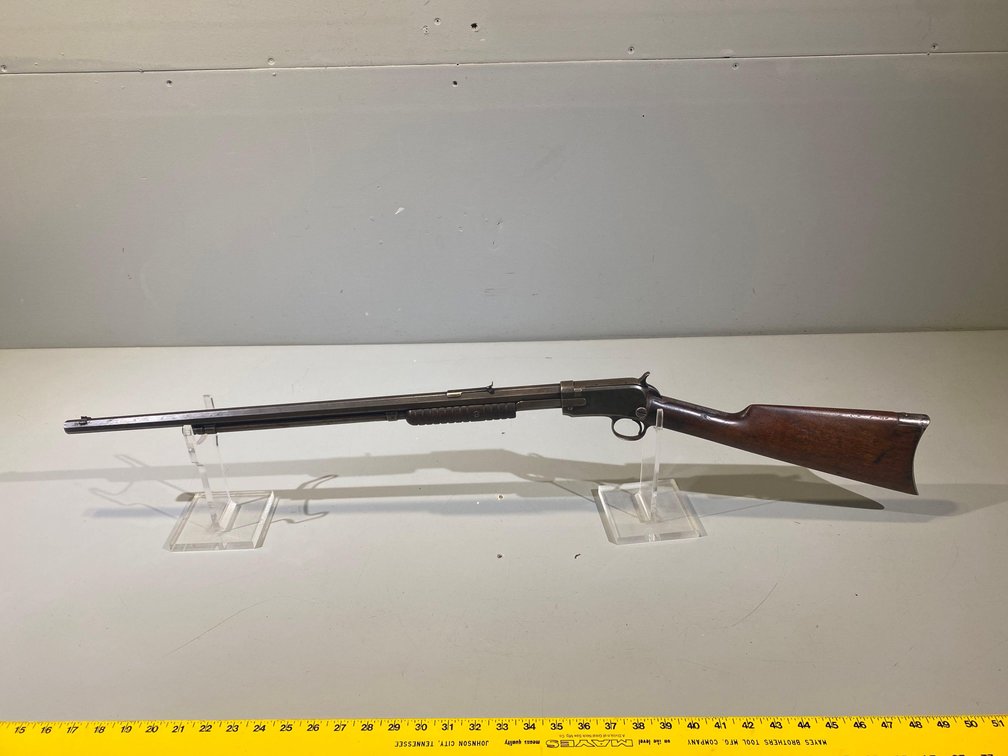 WINCHESTER MODEL 1890 PUMP ACTION .22 CAL RIFLE, SN# 482729