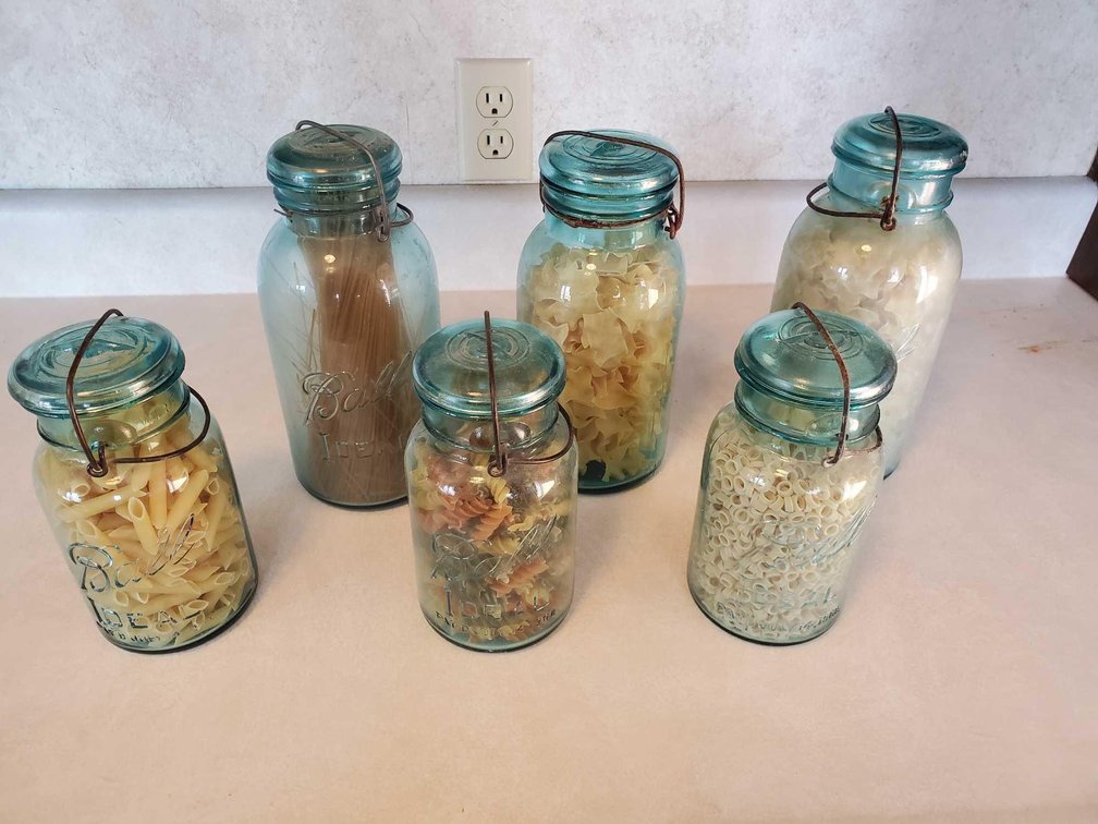 (6) BALL MASON JARS