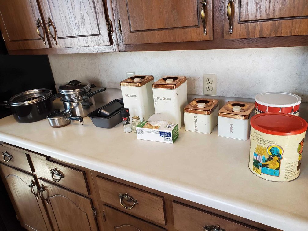 ASSORTMENT OF BAKE WARE, CONTAINERS, COOK WARE, AND MORE