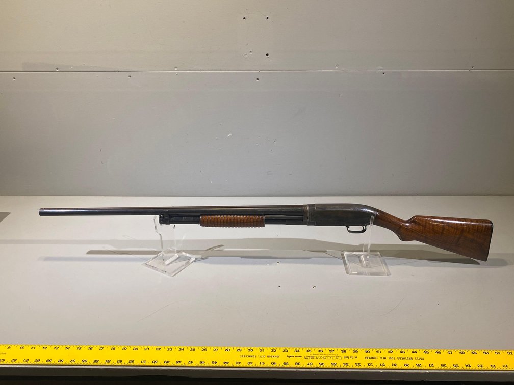 WINCHESTER MODEL 12 PUMP ACTION 12 GAUGE SHOTGUN, SN# 421973