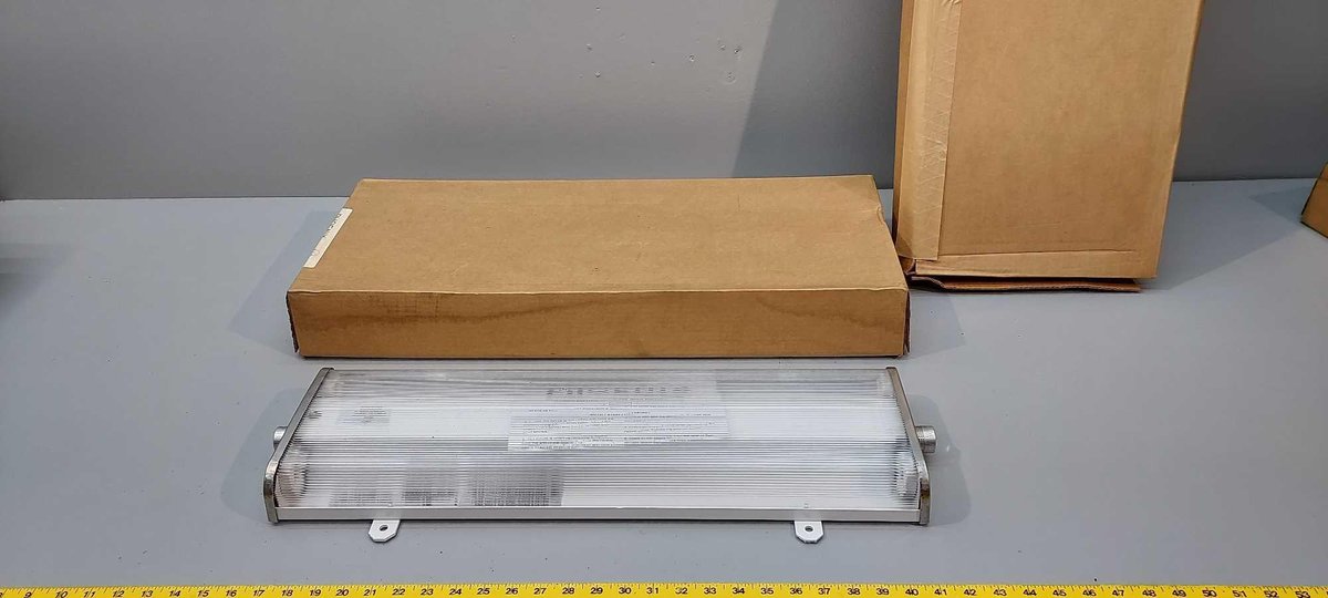 (I-39) (2) MARINE GRADE 2' FLUORESCENT LIGHT FIXTURES (NEW)