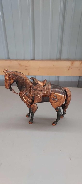 VINTAGE METAL HORSE