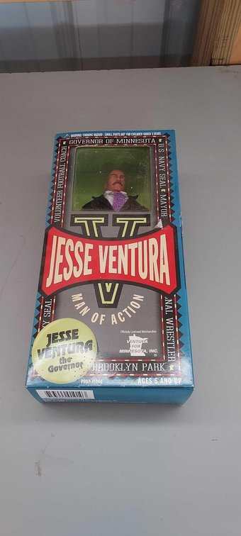 JESSE VENTURA MAN OF ACTION FIGURE (IN BOX)