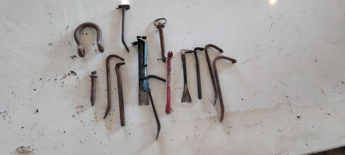 PRY BARS, CLEVIS, AND HITCH PIN
