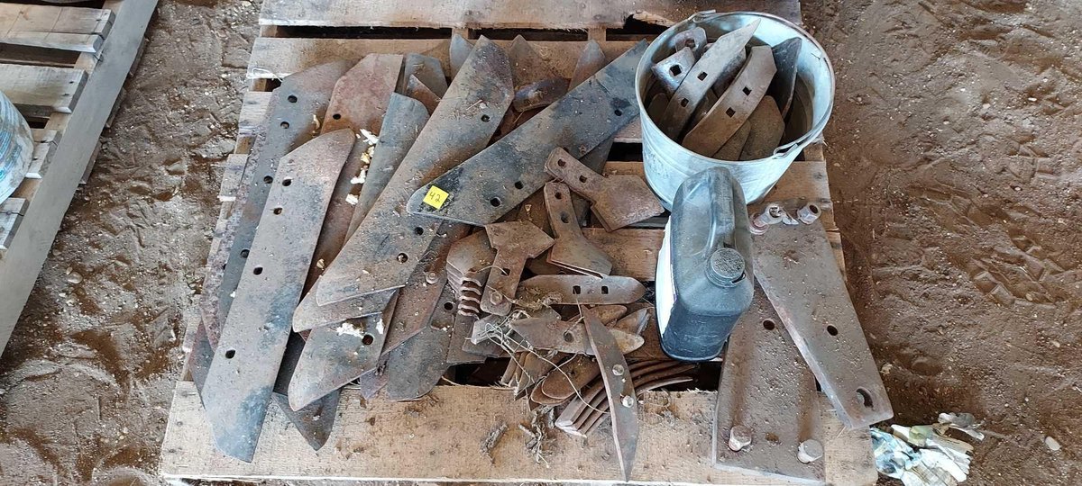 CHISEL POINTS, PLOW LATHES, SHOVELS, AND MORE