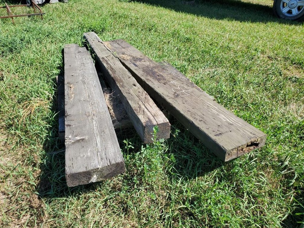 (3) RAILROAD TIES