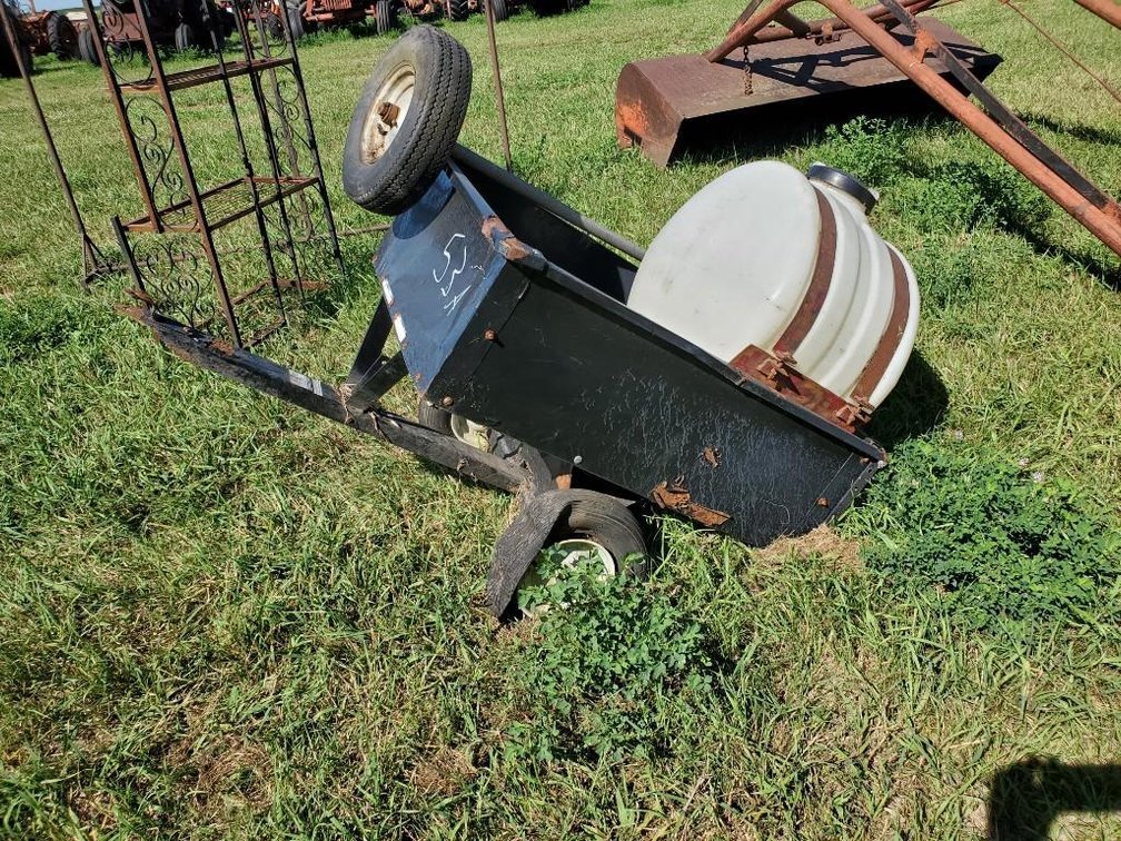 UTILITY WAGON AND POLY TANK