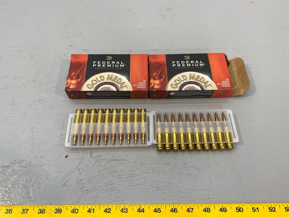 (I-5) [2] BOXES OF [20] 260 REM 142 GR. SIERRA MATCHKING CARTRIDGES