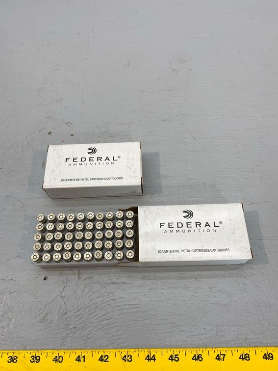 (I-9) [2] BOXES OF [50] 9MM LUGER +P+ 115 GR JHP ROUNDS