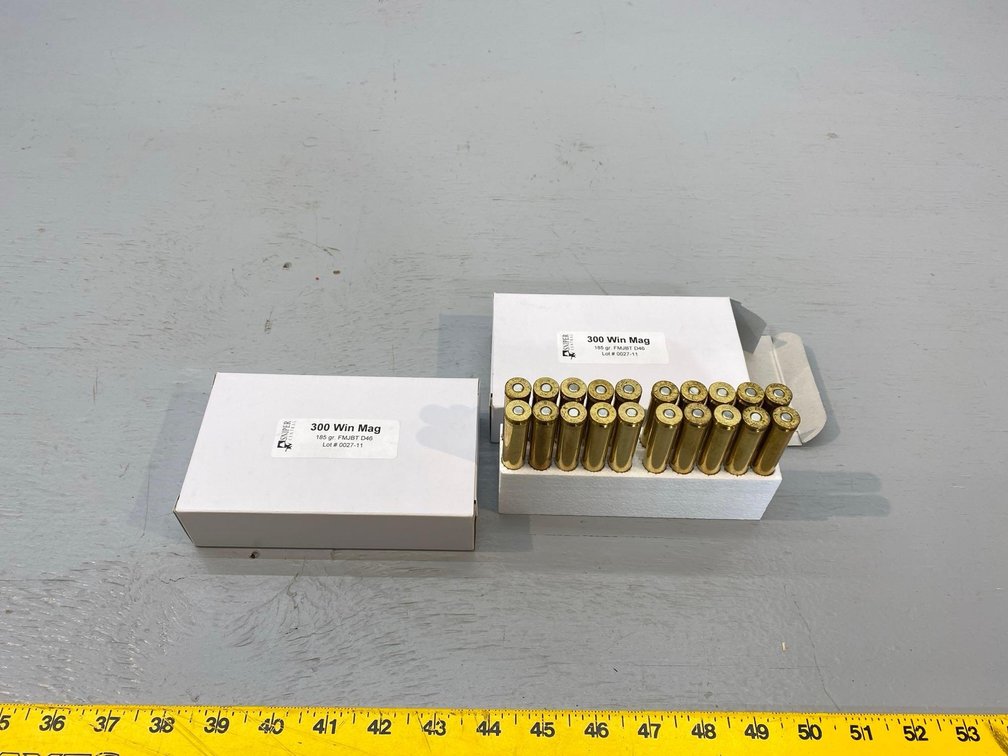 (I-10) [2] BOXES OF [20] 300 WIN MAG 180 GR CARTRIDGES