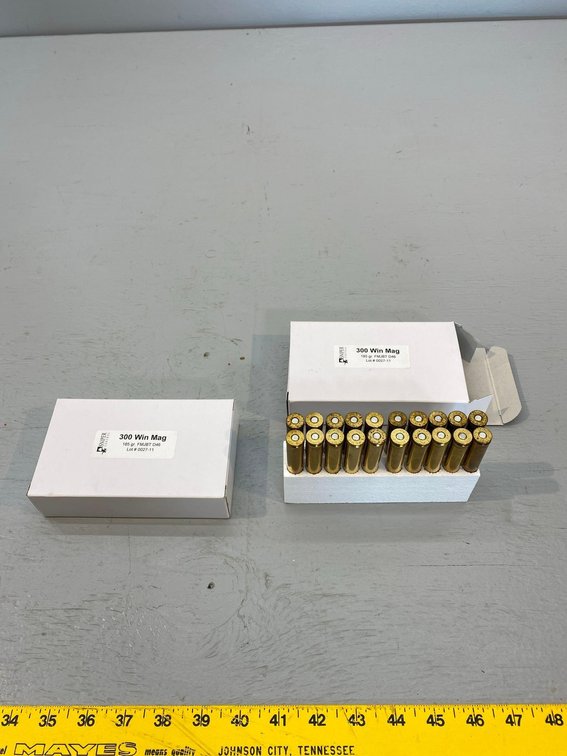 (I-11) [2] BOXES OF [20] 300 WIN MAG 180 GR CARTRIDGES
