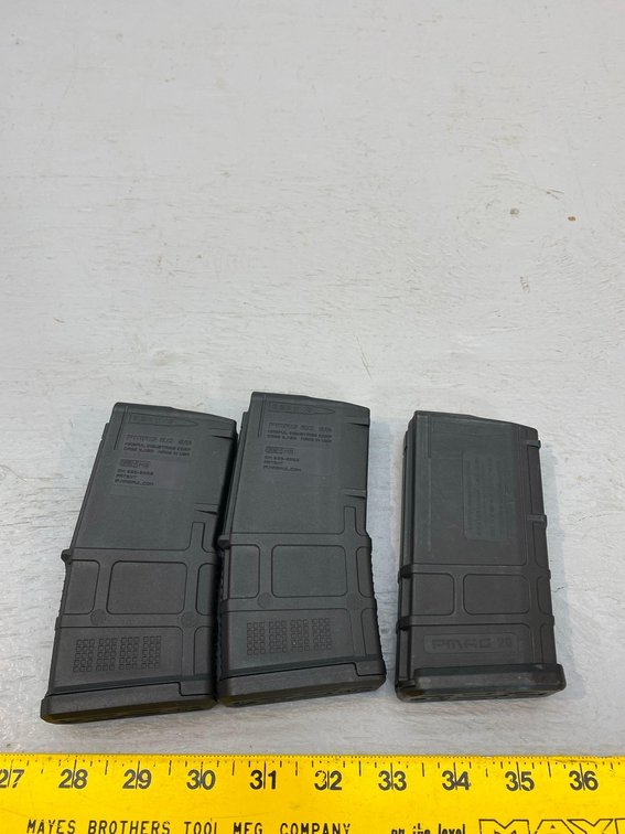 (I-30) [3] 20 RD MAGPUL PMAGS