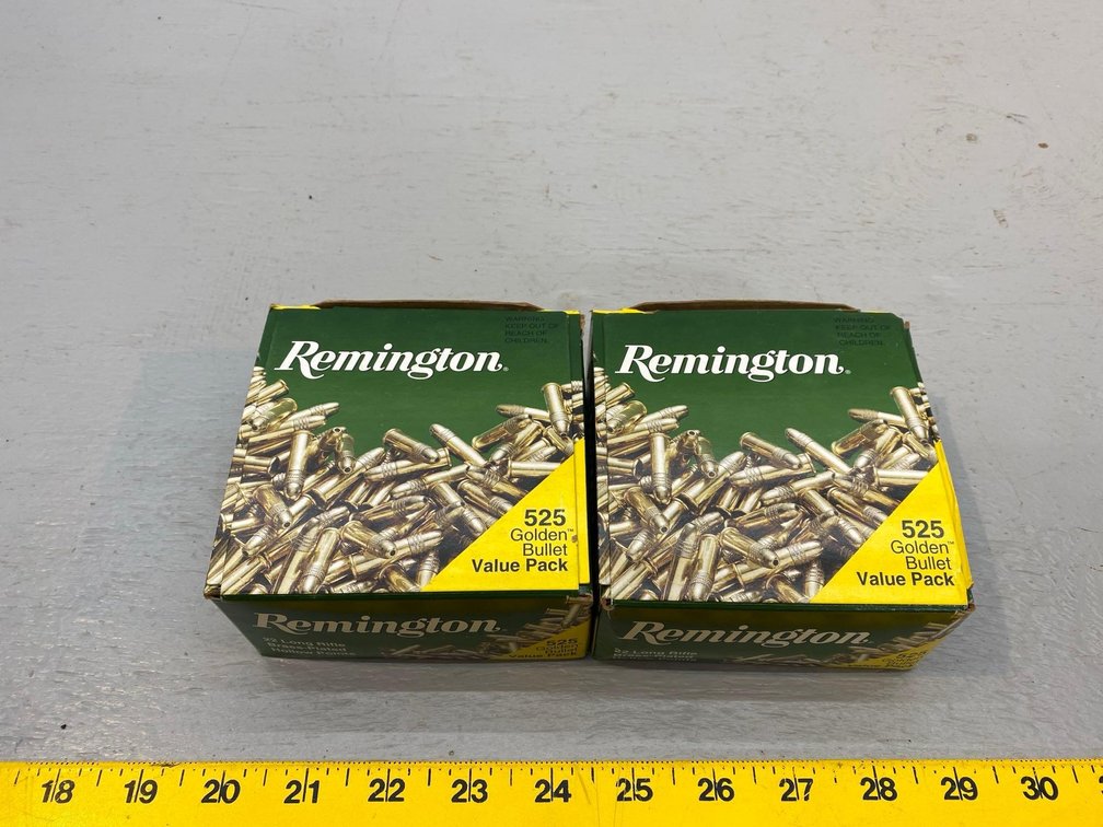 (I-62) [1050] .22 LR REMINGTON HOLLOW POINT CARTRIDGES