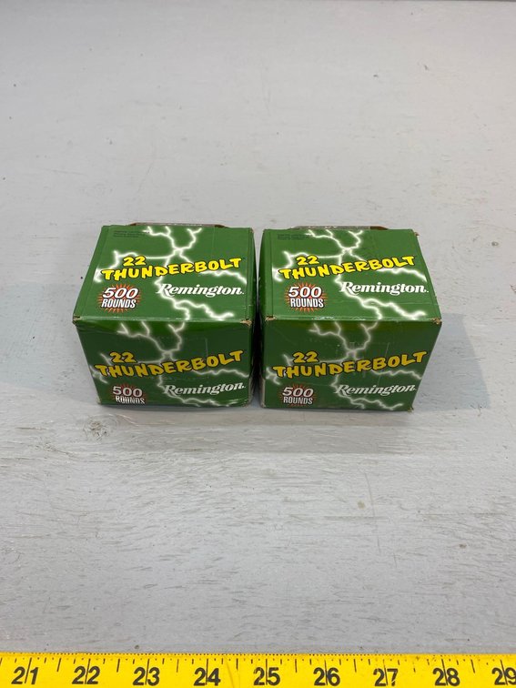 (I-63) [1000] .22 LR REMINGTON THUNDERBOLT CARTRIDGES