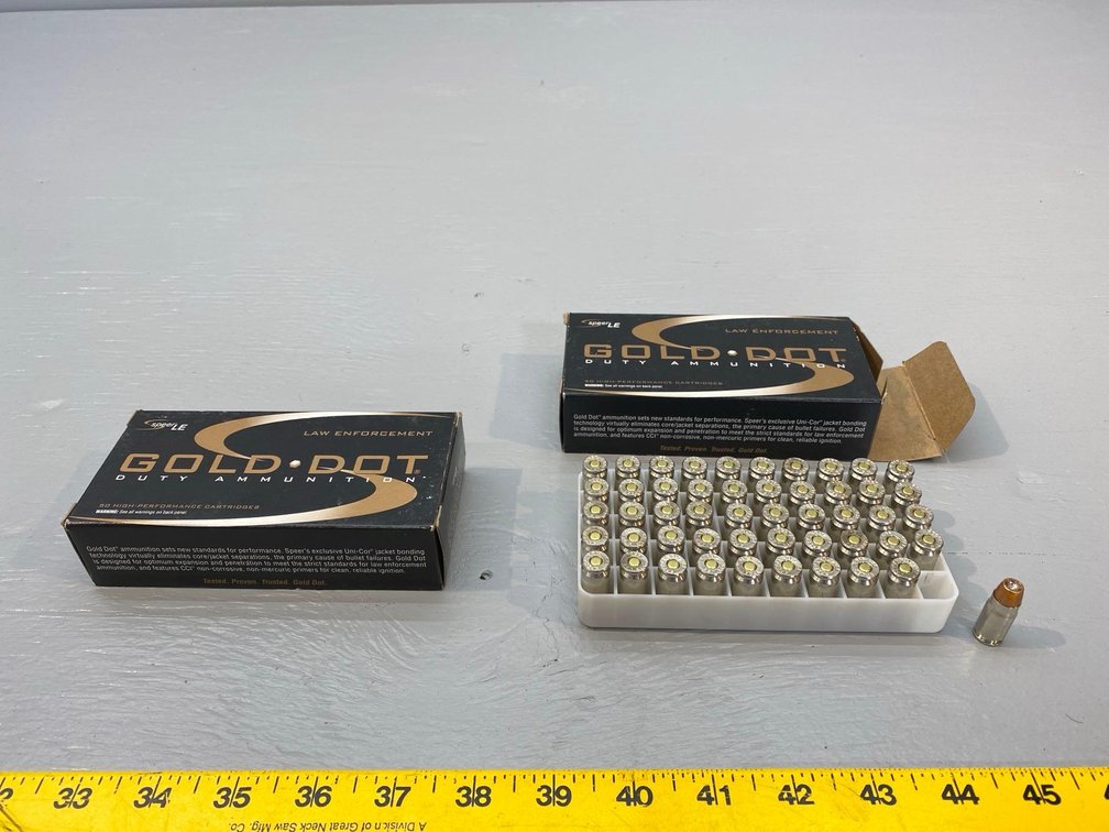 (I-14) [2] BOXES OF 50 .357 SIG ROUNDS, 125 GR GDHP