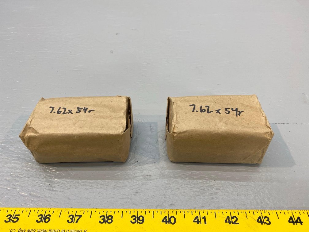 (I-26) [2] PACKAGES OF 7.62 X 54 ROUNDS