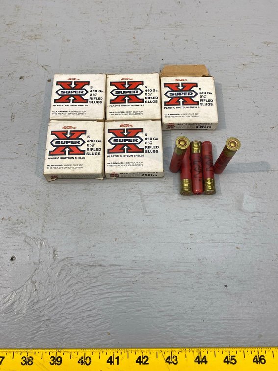 (I-44) [5] BOXES OF 5 410 GAUGE SLUGS