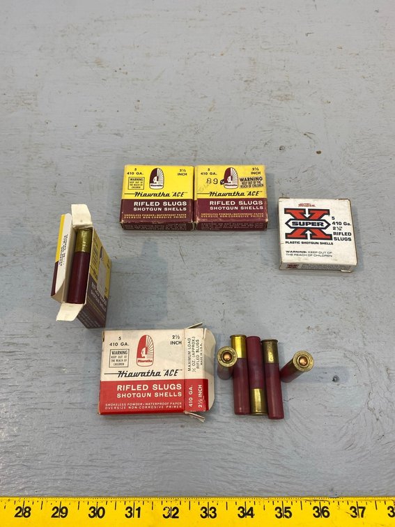 (I-45) [5] BOXES OF 5 410 GAUGE SLUGS