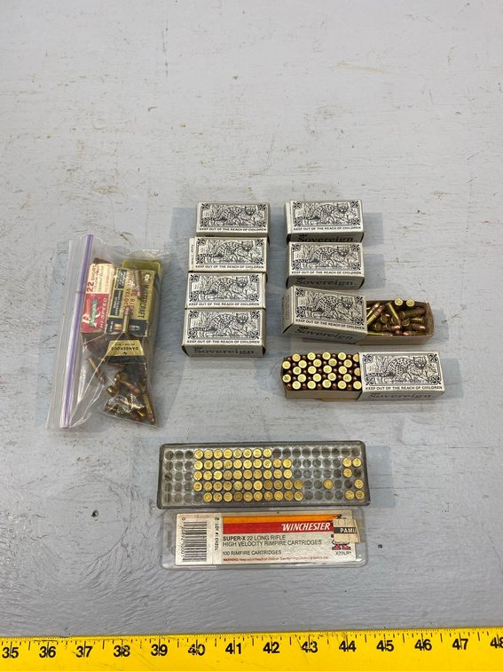 (I-46) ASSORTMENT OF VARIOUS 22 LR CARTRIDGES